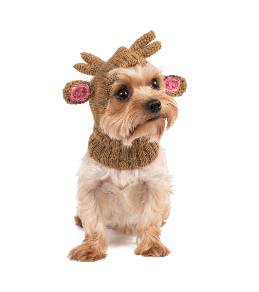 Weihnachts Mütze Rentier aus Alpaka